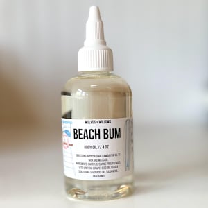 Beach Bum Scented Dry Body Oil After Shower Scented Oils Perfume For Body Natural Moisturizer For Dry Skincare Spa Gift