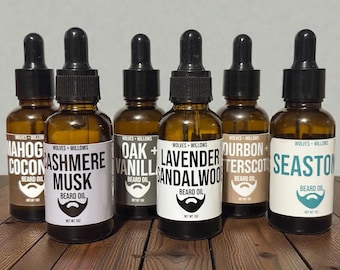 Beard Oil - Choose Your Scent - Formulated for Deep Hydration, Density, And Growth