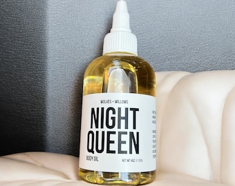 Night Queen Scented Dry Body Oil After Shower Scented Oils Perfume For Body Natural Moisturizer For Dry Skincare Spa Gift