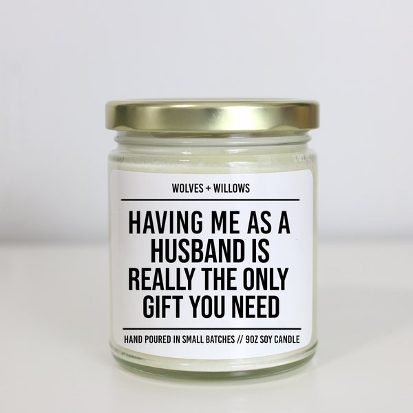 Having Me As A Husband, Funny gift for Wife from Husband, Anniversary Gift, Christmas Gift, Birthday Gift, Valentines Day Gift, Mother's Day