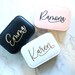Monogram Travel Jewelry Box, Bridesmaid Proposal Gift, Wedding Gift for the Bride, Bridal Shower Gift, Mother's Day Gift