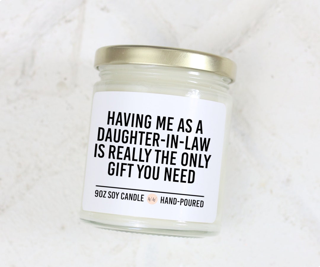 Funny Gift for Mother in Law, Scented Soy Candle, Mother's Day Gift, Gift for Mom, Mothers Day