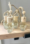 Car Air Freshener Skull Car Diffuser Hanging Car Freshener New Car Gift Hanging Car Diffuser Car Accessories Car Freshie Halloween Car Decor