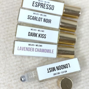 Roll On Perfume Oils - Choose Your Scent, Scented Oil Perfume, Body Fragrance