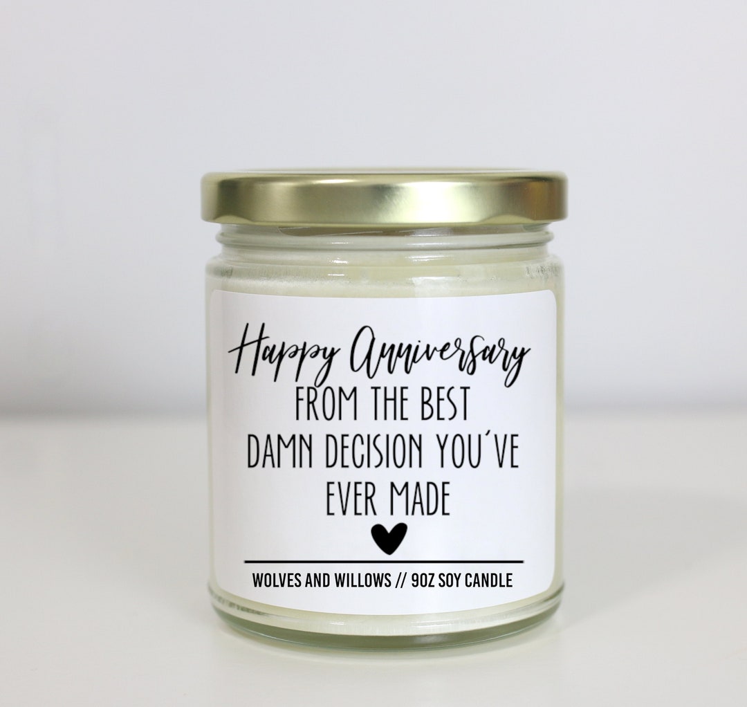 Funny Anniversary Gift Happy Anniversary From the Best Etsy