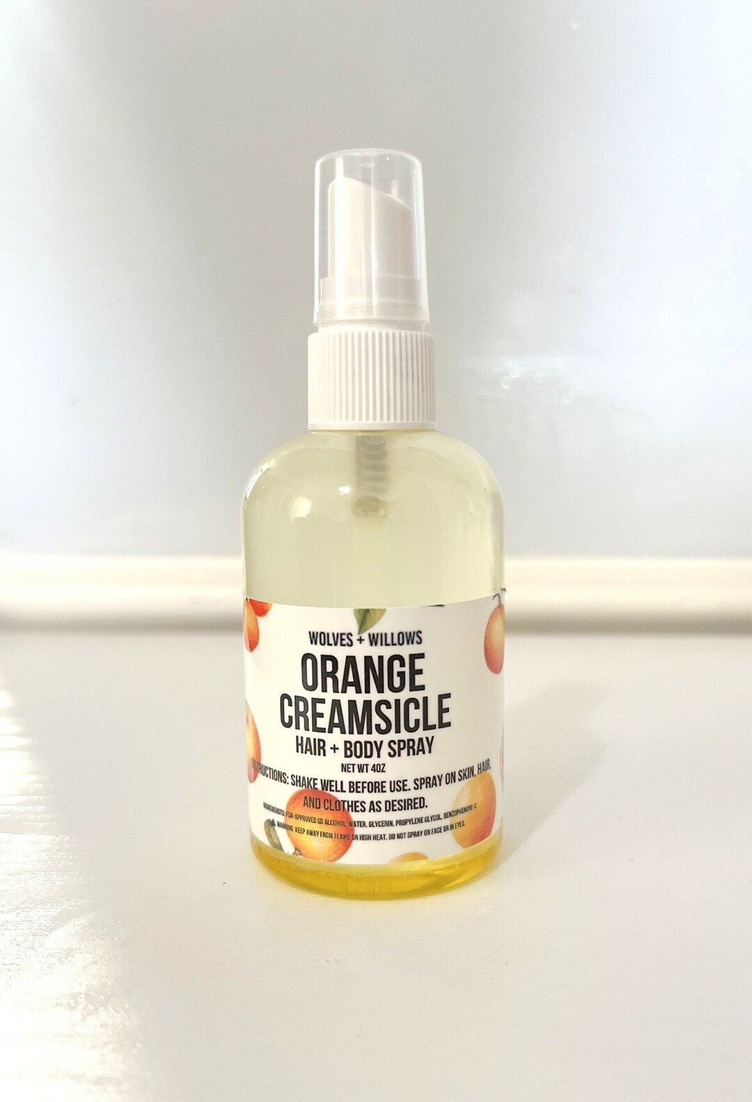 Orange Creamsicle Body Spray, Body Splash, Fragrance Mist, Body Mist, Perfume Etsy