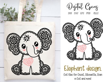Download Baby Elephant Mandala Svg Etsy Download Baby Elephant Mandala Svg Etsy