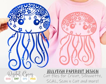 Download Jelly Fish Svg Etsy
