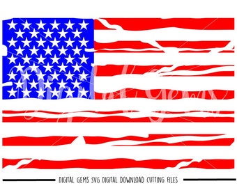 american flag svg dxf eps png files digital download etsy