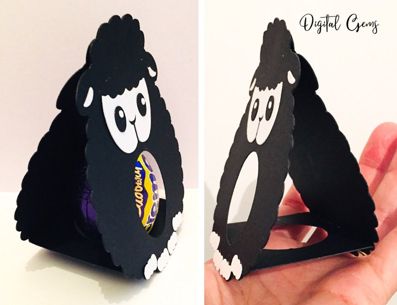 Download Rabbit Lamb Penguin and Duck egg holder designs. svg / dxf / | Etsy