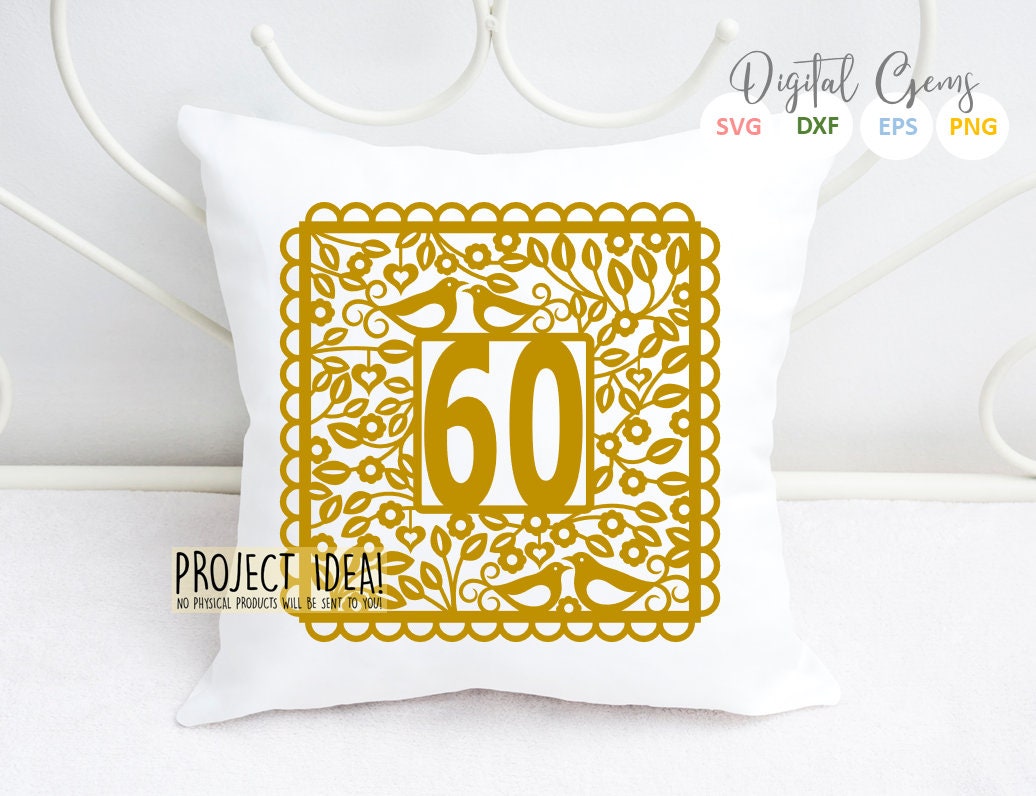 Birthday Paper Cut Designs. Svg / Dxf / Eps / Png Files and Pdf / Png ...