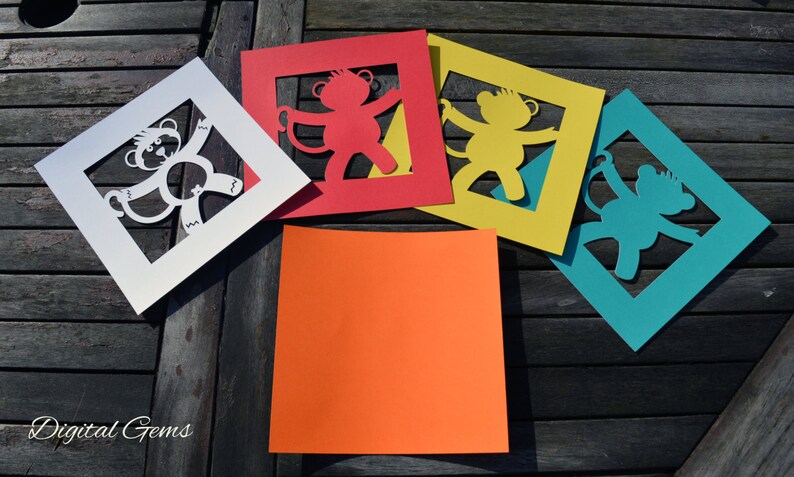 Download Monkey Layered SVG Cutting File For Cricut Design Space ...