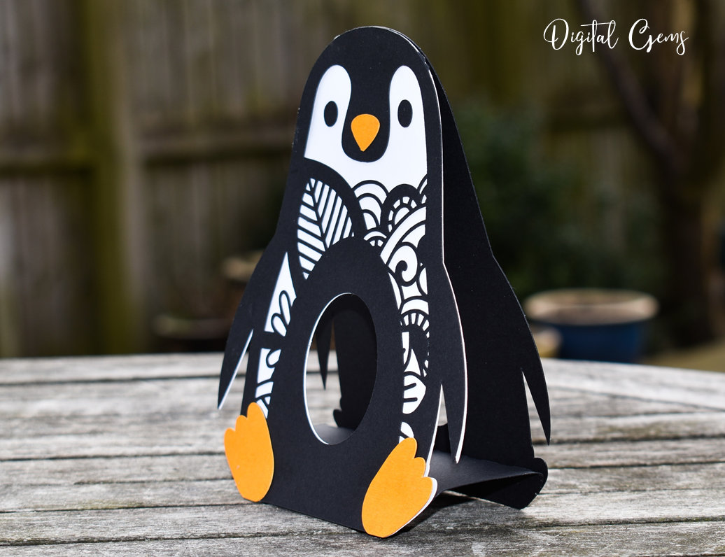 Penguin Egg Holder SVG vector for instant download - Svg Ocean — svgocean