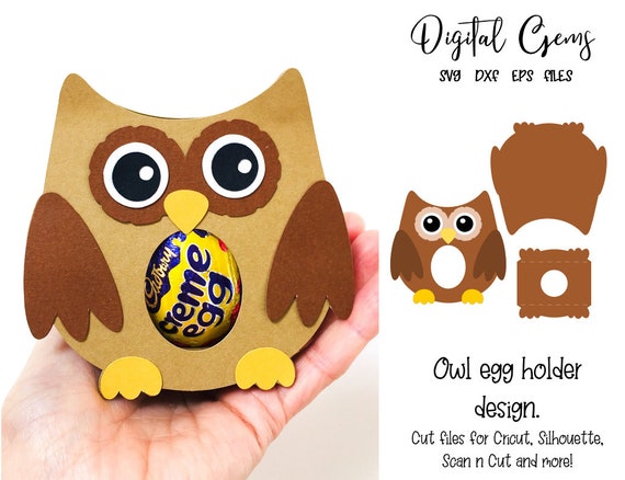 Easter egg holder designs, Lamb, Rabbit, Penguin, and Duck SVG / DXF / EPS  files - So Fontsy