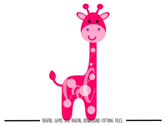 Download Giraffe svg / dxf / eps files. Digital download. Small | Etsy