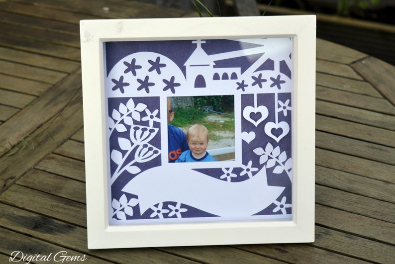 Download Church frame paper cut design. svg / dxf / eps / png files ...