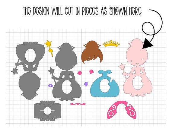 Download Princess Egg Holder Design Easter Svg Dxf Eps Files Etsy