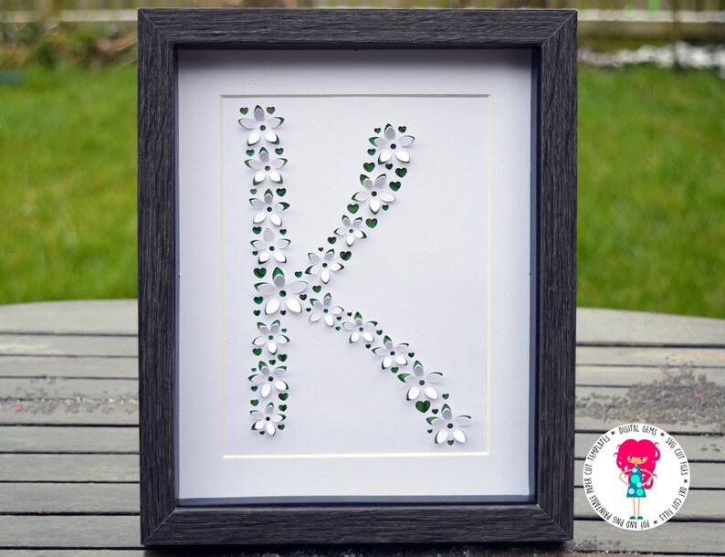 Free Free 204 Floral Letter K Svg SVG PNG EPS DXF File