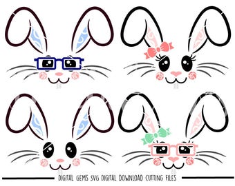 ◆Rabbit-PaperCutting-◆同梱あり Bunny paperkit – Studio Lise Lefebvre
