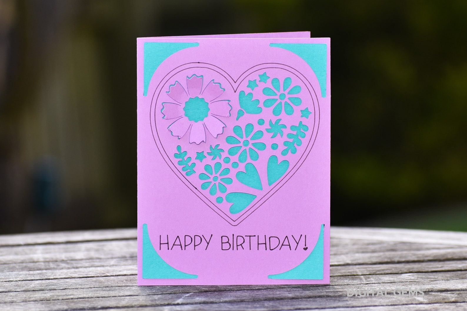 Download Birthday card bundle svg / dxf / eps files. Digital download. | Etsy