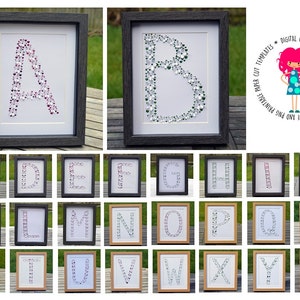 Full alphabet 3D paper cut svg files and pdf / png printable templates for hand cutting. Digital download.