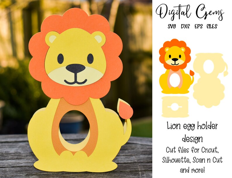 Free Free 157 Lion Egg Holder Svg SVG PNG EPS DXF File