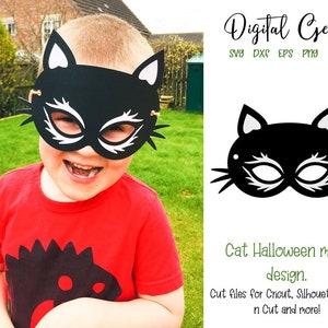 Kitty Cat Mask Animal Masquerade Mask Adult or Kids Masks Custom