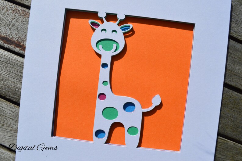 Download Giraffe Layered SVG Cutting File For Cricut Design Space ...