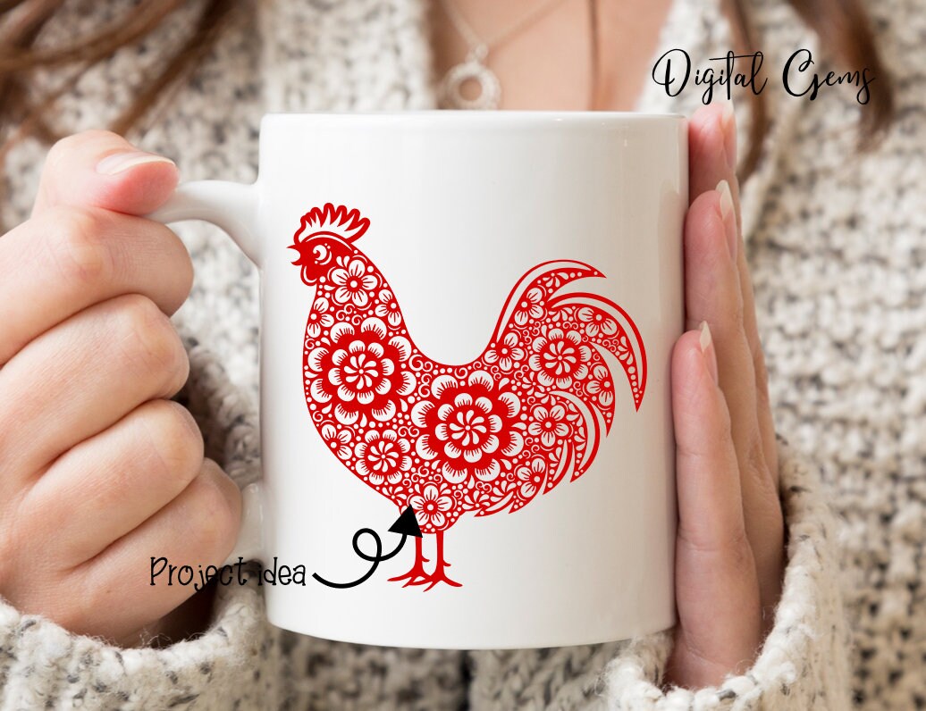 Ding Younian (year Of The Rooster) Creative Chinese Characters Design, Seal  Chinese Meaning: Chicken. Royalty Free SVG, Cliparts, Vectors, and Stock  Illustration. Image 68529114.