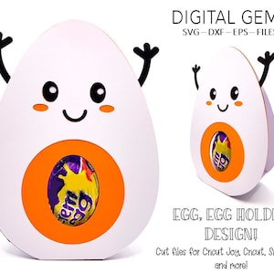 Egg holder SVG | Egg design. Digital download. Works with Cricut Joy / Explore / Maker and more!
