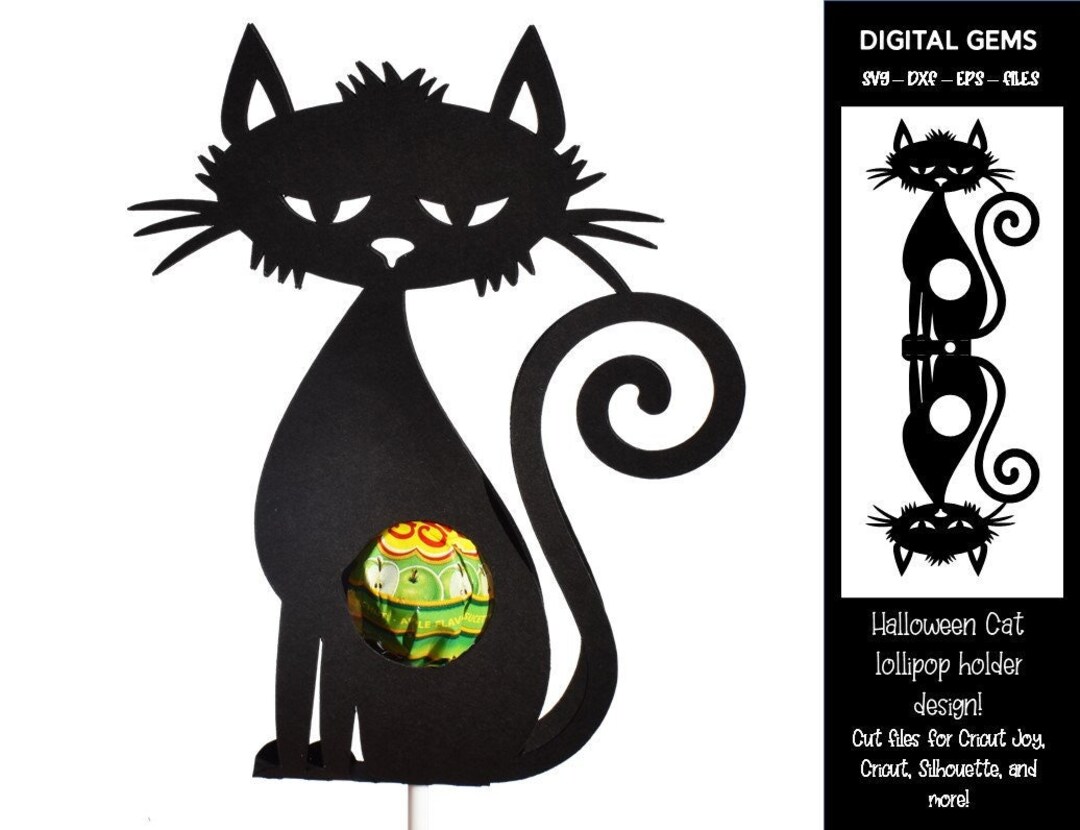 Halloween Cat Straw Topper Graphic by NatalliaDigitalShop · Creative Fabrica