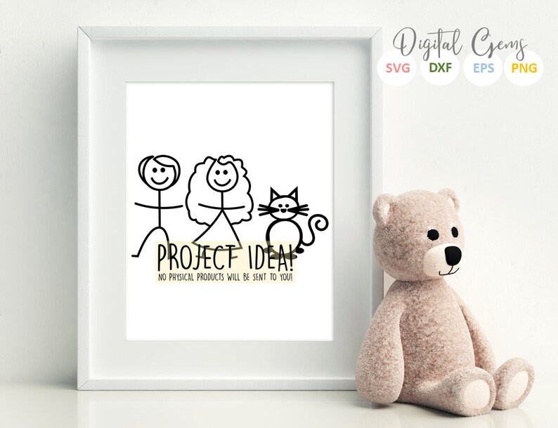 Download Stick people svg / dxf / eps / png files. Digital download ...