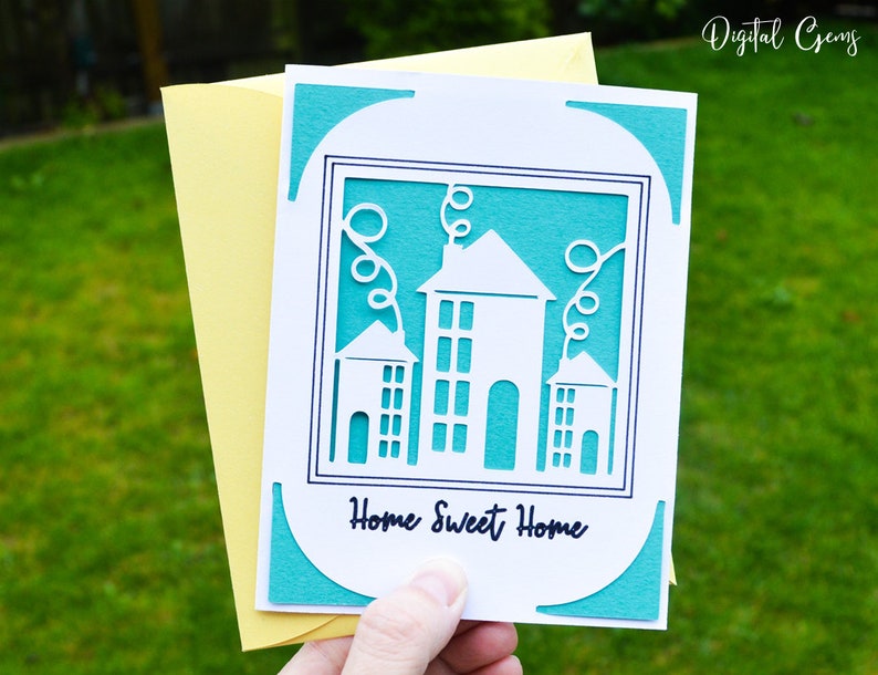 Download Home sweet home housewarming card designs svg / dxf / eps ...
