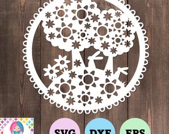 Bunny Svg. Rabbit Svg. Digital SVG PNG DXF for Laser Cut, Paper Cut ...