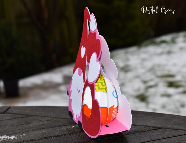 Download Art Collectibles Clip Art Scal Gnome Egg Holder Design Cricut Digital Download Easter Svg Dxf Eps Files And Scan N Cut Compatible With Silhouette