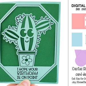 Espero que tu cumpleaños sea perfecto, diseño de tarjeta de cumpleaños, diseño de tarjeta Cricut Joy. Archivos svg/dxf/eps. Descarga digital.