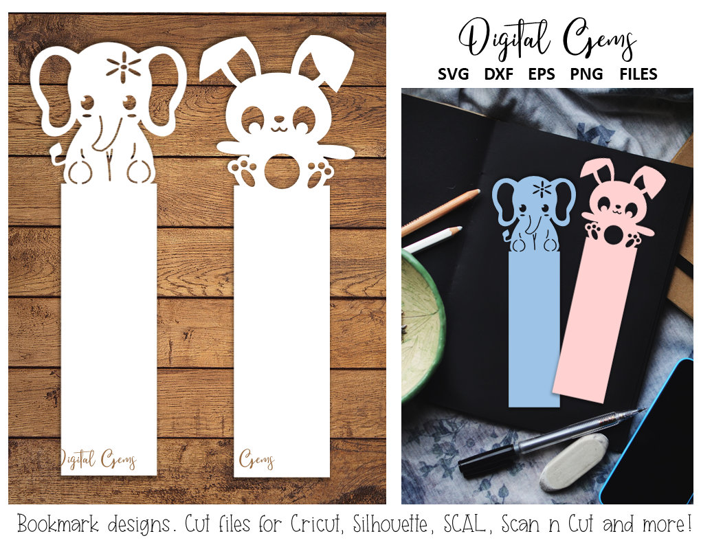 Blank Bookmark Template, Silhouette Studio, Cricut Silhouette By ariodsgn