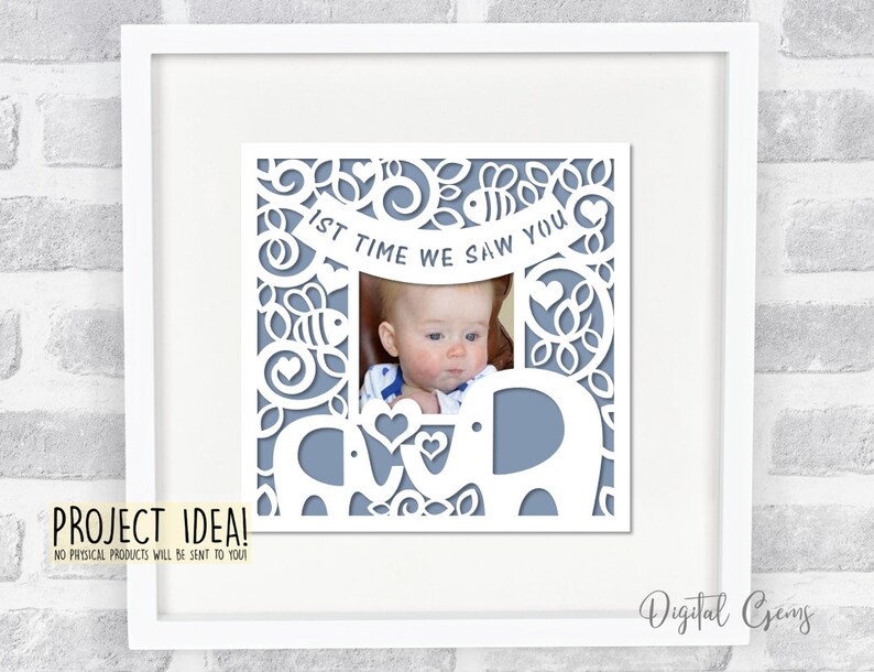 Frame Paper Cut Design Bundle. Svg / Dxf / Eps / Png Files and Pdf ...