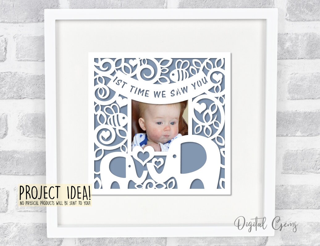 Frame Paper Cut Design Bundle. Svg / Dxf / Eps / Png Files and Pdf ...