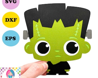 Frankenstein Monster SVG: Halloween Craft Design (Digital Download)