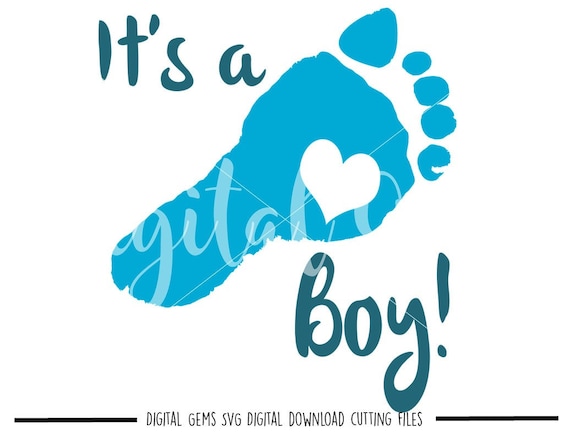 Download It S A Boy Svg Dxf Eps Png Files Digital Download Etsy