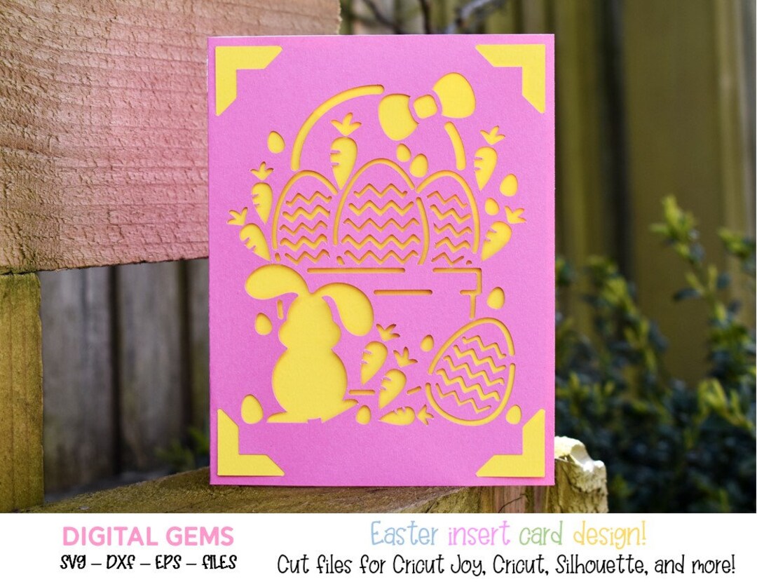 Easter Insert Card Design, Digital Download, Cricut Joy / Cricut ...
