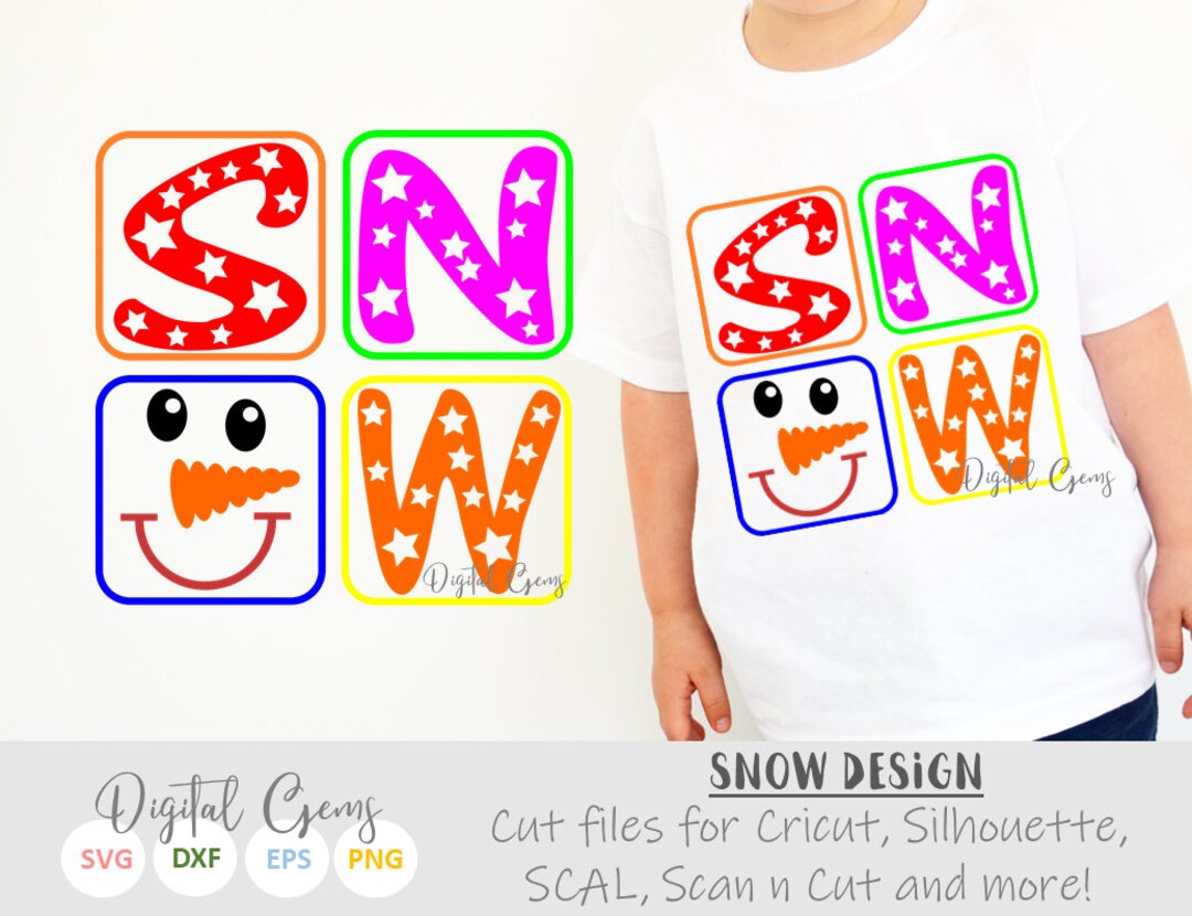 Snow Square Format Snow Square Design Svg / Dxf / Eps / Png Files. Digital Download ...