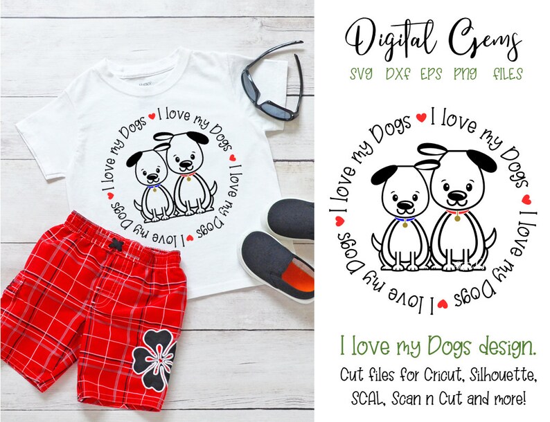 Free Free 183 I Love My Dog Svg SVG PNG EPS DXF File
