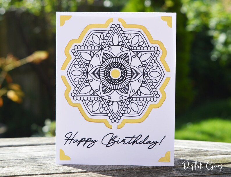 Download Birthday card mandala bundle svg / dxf / eps files ...