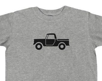 Scout 80/800 half cab silhouette - toddler's jersey graphic tee - boy, girl, child, birthday gift, International Harvester