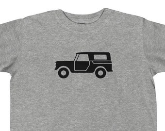 Scout 80/800 Full cab silhouette - toddler's jersey graphic tee  - boy, girl, child, birthday gift, Christmas, International Harvester