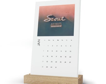 Scout 80/800 emblem Desk Calendar (2024)