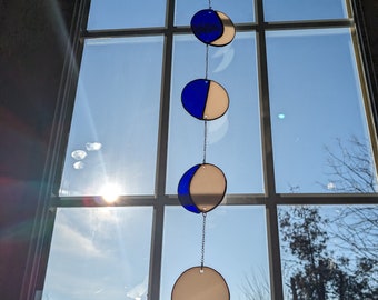 Moon Phases - Stained Glass