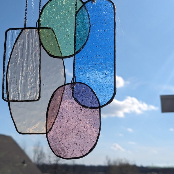 Beautiful Stained Glass Suncatcher / Mobile